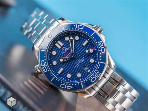 omega seamaster blue dial replica|omega seamaster 210.30.42.20.03.001.